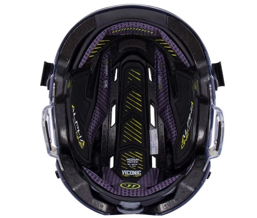 WARRIOR ALPHA ONE HOCKEY HELMET - NO CAGE 6 WARRIOR ALPHA ONE HOCKEY HELMET - NO CAGE