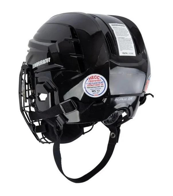 Warrior Alpha One Youth Hockey Helmet Combo 4 Warrior Alpha One Youth Hockey Helmet Combo