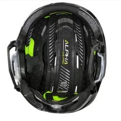 Sports Replay - Sports Excellence Warrior Alpha Pro Senior Hockey Helmet Combo