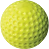 Worth 9" Ylw Pitching Machine Dimpled Ball 9" Diamond Sports